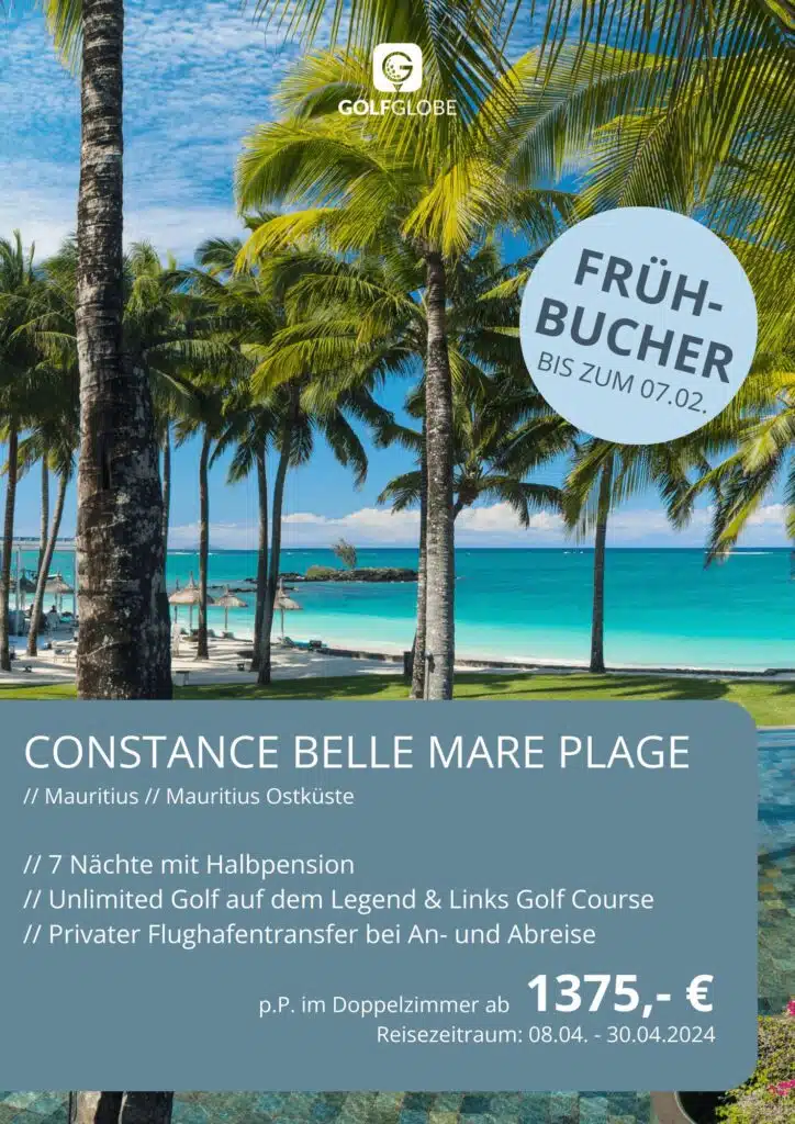 Constance Belle Mare Plage Golfresorts auf Mauritius