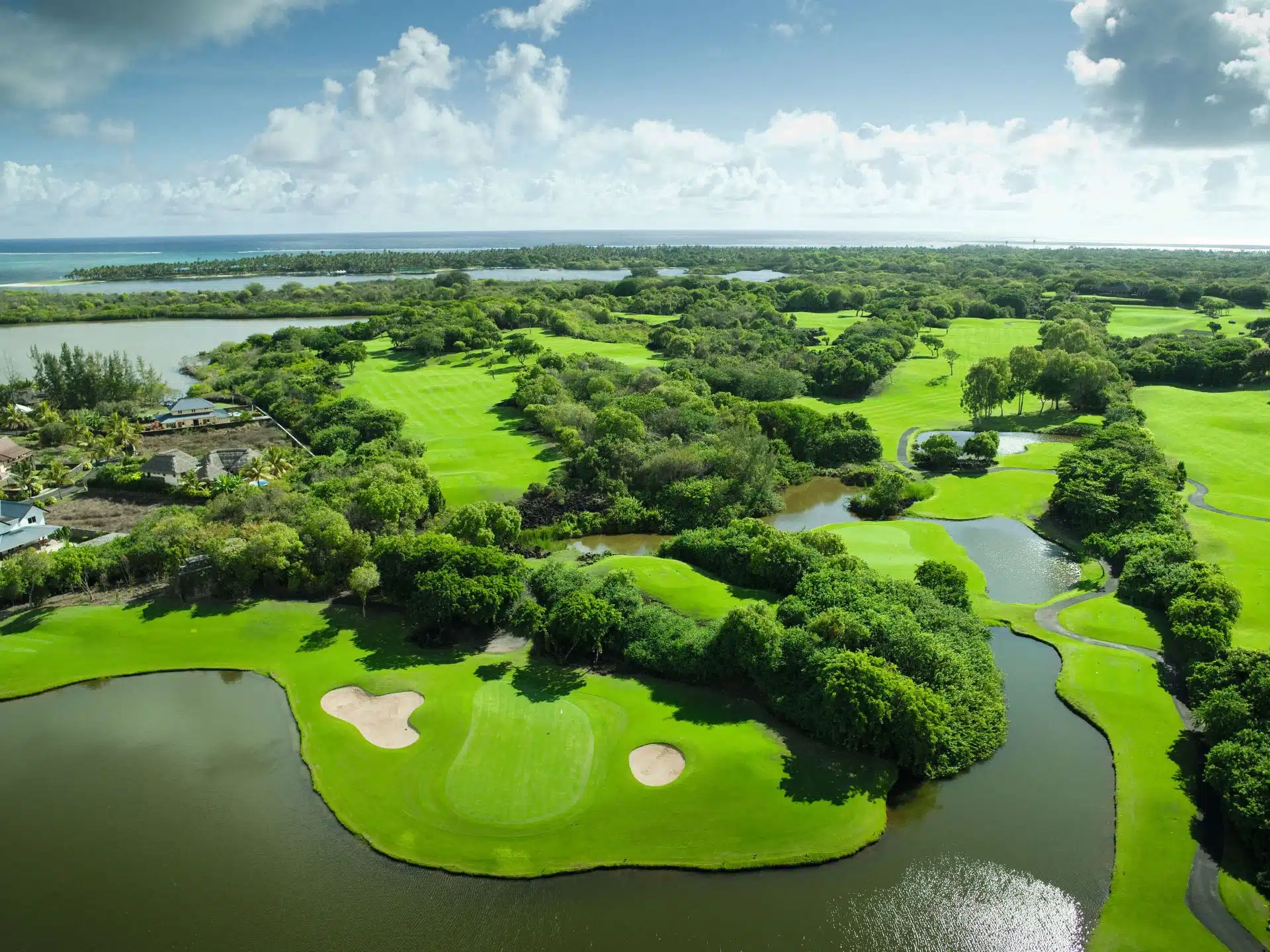 Mauritius Constance Golf The Links Courseaerial view 3 scaled 1